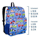 Wildkin 16 Inch Kids Backpack for Boys & Girls, 600-Denier Polyester Backpack for Kids, Features Padded Back & Adjustable Strap, Perfect for School & Travel Backpacks, BPA-Free (Heroes)