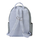 Damara Student'S Dots Canvas Fabric Large School Bags,Green