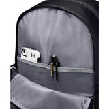 Under Armour Adult Roland Backpack , Black (002)/Steel , One Size Fits All