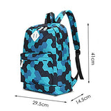 S Kaiko Modern Style Canvas Backpack Casual Daypacks School Backpack For Women And Men Laptop