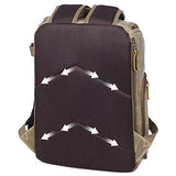 Laptop Backpacks, Berchirly Durable Canvas Waterproof Travel Backpack College Student Hiking