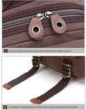 Multi-Functional Canvas Leather Chest Bag Personality Crossbody Bags Handbag Men's Travel Messenger