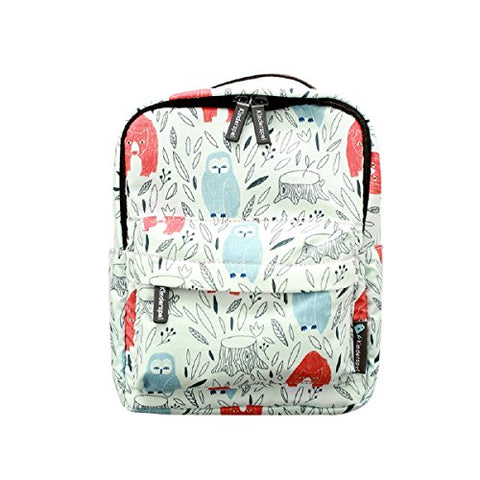 Kinderspel All-in-One Toddler Backpack, Boutique Quality. Can Double as a Reusable Insulated Lunch Bag, Calm Forest (Polyester)