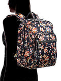 Vera Bradley Lighten Up Campus Tech Backpack (Cut Vines)