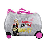 Nickelodeon JoJo Siwa - Carry On Luggage Kids Ride-On Suitcase