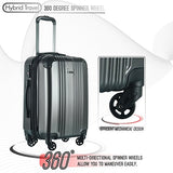 3 Pc Luggage Set Durable Lightweight Spinner Suitecase Lug3 6111 Red