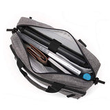 Bellotte Laptop Briefcase,14.1 Inch Laptop Bag,Stylish Canvas Multi-Functional Shoulder Messenger