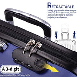 Sandinrayli Luggage Set, Lightweight & Durable Travel Suitcase with Spinner Wheels, 20” 24” 28” Hardside Spinner Set