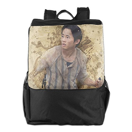 The Walking Dead Glenn Mens&womens Lightweight Backpack Gym Bag For Camping