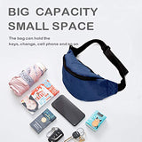 Fitch Forster Unisex Tommy Kith Fanny Pack Waist/Bum Bag Adjustable Belt Bags Running Cycling Fishing Sport Waist Bags Black