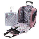 Travelpro Luggage Maxlite 5 15" Lightweight Carry-On Rolling Under Seat Bag, Dusty Rose