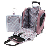 Travelpro Luggage Maxlite 5 15" Lightweight Carry-on Rolling Under Seat Bag, Dusty Rose