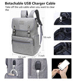 Laptop Backpack Men Women Business Travel Computer Backpack School College Bookbag Stylish Water