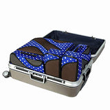 6 Set Packing Cubes,3 Various Sizes Travel Luggage Packing Organizers (Dot)