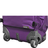 Olympia Usa Melody 19" Rolling Laptop Backpack (Purple)