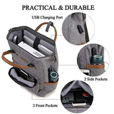 Laptop Backpack for Women,VONXURY Water Resistant 15.6 Inch Computer Purse Anti-theft Travel Bag Work Bag for Business Teacher Nurse With USB Port