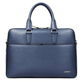BOSTANTEN Leather Briefcase Shoulder Business Vintage Slim Messenger Bags for Men & Women