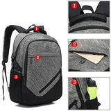 Scarleton Water Resistant Backpack H20410301 - Grey/Black