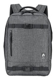 Nixon Del Mar Backpack Charcoal Heather Skate Laptop Bag