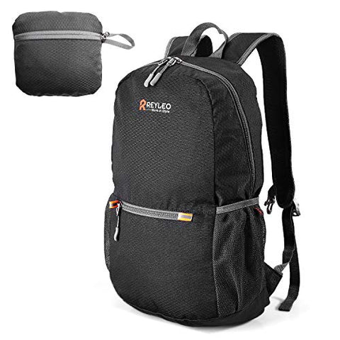 Reyleo Foldable Hiking Backpack, Lightweight Packable Travel Daypack, Camping Outdoor Small Bag,