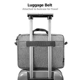 tomtoc Laptop Shoulder Bag for 13-inch MacBook Pro, MacBook Air, 13.5 Inch Surface Book, Surface Laptop, Multi-Functional Organized Laptop Messenger Bag Briefcase for Surface Pro Dell XPS 13 ThinkPad
