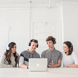 Wearhaus Arc Bluetooth Headphones, Best On-Ear Hd Stereo W/ Custom Light Ring, Wireless Sharing,