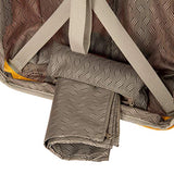 B|Y By Brics | Ulisse 21 Inch Expandable Spinner Suitcase | Mango | Hard Exterior, Multiple Pockets & TSA Approved Lock