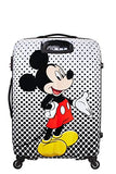 American Tourister Disney Legends - Spinner Large Alfatwist Suitcase, 75 cm, 88 liters, Multicolour (Mickey Mouse Polka Dot)