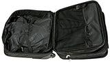 Executive Laptop Roller Bag Wheeled Pilot Case Briefcase Overnight & 15" - 17" Laptop Compartment