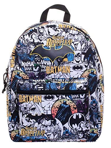 DC Comics Batman Classic Comic Characters 16" Backpack