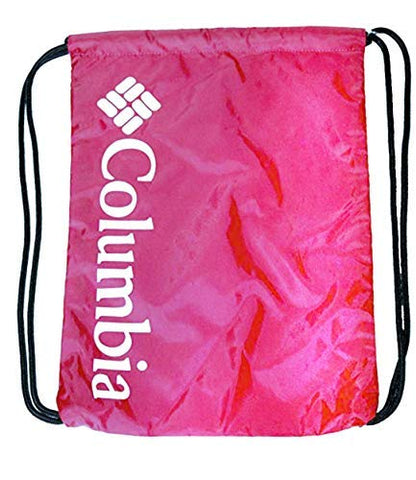COLUMBIA Gym Drawstring Bags Cuctus Pink