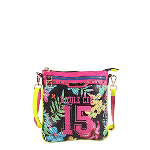 Nicole Lee Cross Body Bag, Black, One Size