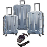 Samsonite Centric Nested Hardside Luggage Set Blue Slate With Luggage Scale