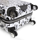 Lightweight Polycarbonate Winter Leopard 29" Hardside Spinner Upright Suitcase