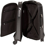 The Set Of Classic Black Cased One Hard Case Luggage 3-Piece Luggage Set