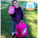 Unicorn Backpack for Girls 15" | Durable and Functional School Kids Book Bag, Perfect Bag for Kindergarten or Elementary