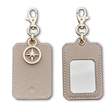 Samsonite Ladies Leather N/S Tote Light Grey