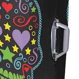 GIOVANIOR Sugar Skull Luggage Cover Suitcase Protector Carry On Covers