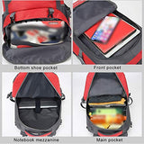 40L 60L Waterproof Outdoor Travel Backpack Camping Trekking Bag For Man Woman Climbing Hiking Rucksack Fishing Cycling Backpack,60L Pink