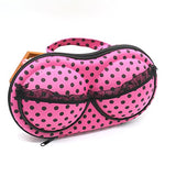 2Pcs Travel Home Organizer Zip Bag Case Bra Underwear Lingerie Case Storage Bag