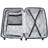 Aimee Kestenberg Women'S Midnight Floral 24" Hardside Expandable 4-Wheel Spinner Checked Luggage,