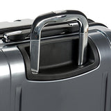 Delsey Luggage Aero Hardside Carry On and Check In, Platinum