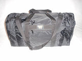 Duffle Bag Wet And Dry With 1 End Compartment Mesh,Front Pocket,Made In Usa (Black)