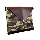 Sealinf Mens Canvas Handbag Camouflage Sleeve Case Envelope Bag For Ipad (Camouflage)