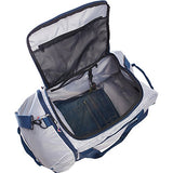 Sailorbags Silver Spinnaker Cruiser Duffel (Silver With Blue Trim)