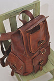 20' Vintage Bag Leather Handmade Vintage Style Backpack/College Bag
