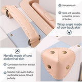 Unitravel Hardside Travel Luggage Vintage Floral Suitcase Stripe Spinner Wheels