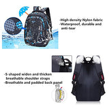 Fanci Girls Boys Flora School Shoulder Backpack Capacity Outdoor Travel Rucksack