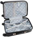 Rockland 20 Inch Polycarbonate Carry On, Crocodile, One Size