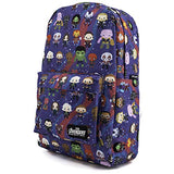 Loungefly Avengers Chibi Print Nylon Backpack (One Size, Multi)